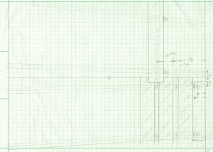 Drawing showing bar layout